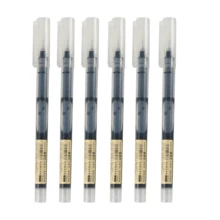 1/3/6/10/12/30支装直头液体圆珠笔速干测试签名凝胶笔0.5mm黑色蓝色墨水学校办公圆珠笔文具学校走珠笔 - 預設 - 查看 20