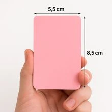 Pack mit 200 leeren Papierkarten, 8,5 x 5,5 cm Karteikarten, bunte Lernkarten, leere Karten zum Gestalten, Visitenkarten, Papier, DIY Geschenkkarten, Vokabelkarten, Spielkarten (6 Farben), Schulmaterial