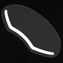 30 件/50 件多功能面罩，紧密贴合面部，有效阻挡毛发修剪，适合不同脸型，非常适合专业沙龙服务或在家 DIY 理发，为男士剃须、理发、女士面部毛发修剪和刘海修剪提供方便干净的修饰，舒适实用的配件