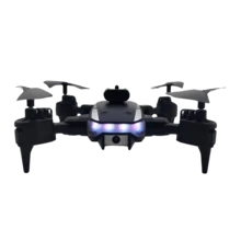 Drone Dual Camera 4k Full HD GPS Obstacle Sensing Foldable - 黑色 - 查看 5
