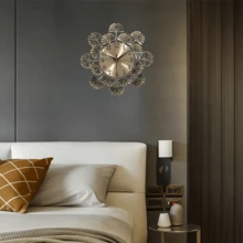 1pc Modern Silent Metal Wall Clock (33CM/13 Inch) - AA Battery Powered Decorative Clock, Stylish Design, Suitable For Living Room/Dining Room/Bedroom/Study Wall Mounted Decorative Clock, Ideal For Home Decoration Gifts Birthday Graduation Room Decor Clock Wall Bedroom Decor Dormitory Decor Back To School School Decor School Surprise School Supplies - Multicolor - View 9