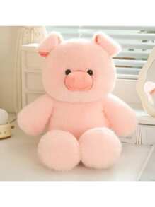 Muñeco lindo y realista de cerdo-conejo-oso, cómodo y suave, es la opción perfecta para la decoración de la sala de estar, decoración de sofá, decoración de fiestas, regalos de cumpleaños, todo tipo de regalos festivos, es el regalo perfecto para amigos o parejas. Graduación.