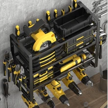 Garage Tool Storage Racks - ブラック - チェックする 8