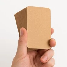 Pack mit 200 leeren Papierkarten, 8,5 x 5,5 cm Karteikarten, bunte Lernkarten, leere Karten zum Gestalten, Visitenkarten, Papier, DIY Geschenkkarten, Vokabelkarten, Spielkarten (6 Farben), Schulmaterial