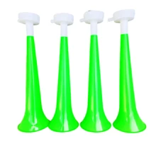 4 件套塑料体育场喇叭，球迷欢呼 - 綠色 - 查看 1