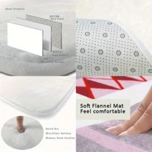 1pc Fashionable Letter Print Laundry Room Carpet, Washable Floor Mat, Washing Machine And Dryer Mat, Home Decor Polyester Woven Entrance Doormat For Kitchen, Entrance, Office, Sink, Laundry Room, Machine Washable