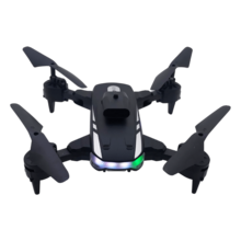 Drone Dual Camera 4k Full HD GPS Obstacle Sensing Foldable - 黑色 - 查看 4