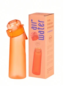 1pc Sports Water Bottle, Outdoor Sports Creative Water Cup , Suitable For Fitness And Outdoor Sports, Fashionable Drinking Water Bottle, Birthday Gift - Without Flavor Ring