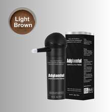 Adglamful 增发纤维全套 - 30g 瓶装纤维粉 + 细纤维粉（带雾化器）、遮瑕粉 - 多色 - 查看 12