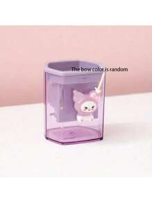 Sanrio Taille-crayon mini Sanrio Kuromi et hello kitty, instruments d'écriture fins - fonctionnement manuel pour les étudiants et l'usage de bureau, rentrée scolaire