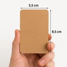 Pack mit 200 leeren Papierkarten, 8,5 x 5,5 cm Karteikarten, bunte Lernkarten, leere Karten zum Gestalten, Visitenkarten, Papier, DIY Geschenkkarten, Vokabelkarten, Spielkarten (6 Farben), Schulmaterial