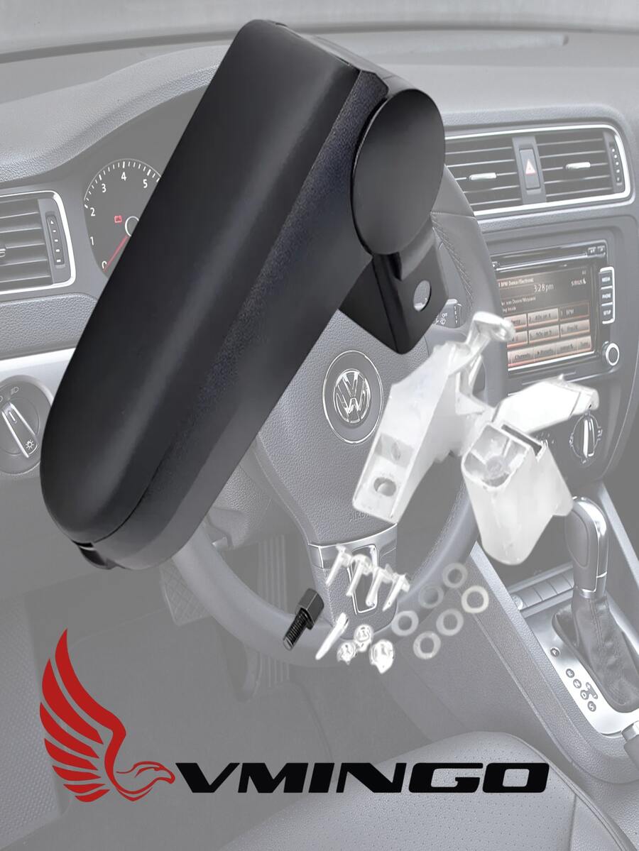 Descansabrazos Vw Codera Consola Central Jetta A4 (1999-2007) Golf A4 (1999-2007) Clásico (2008-2014) Beetle (1998-2004) 3B0864209R BSJ3B0867174B41 Vmingo Mexico - Negro - Ver 1
