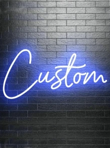 Enseigne au néon à LED personnalisée - Décoration murale personnalisée énergique, facile à installer, sans batterie, niveau de luminosité réglable, convient pour les bars, les mariages, les anniversaires, les fêtes et les occasions spéciales - Déco maison personnalisée DIY, cadeau créatif