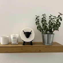 Supporto per rotolo di carta igienica carino e divertente a forma di rana, gatto, coniglio e mucca - Decorazione da bagno stampata in 3D, elegante contenitore per rotoli di carta, design organizzato per il bagno, accessorio da bagno, design giocoso, accessorio da bagno durevole