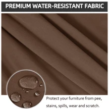 6 pièces Housse de siège de chaise universelle imperméable en soie de lait, housse de siège de chaise de couleur unie brossée et très élastique, housse de chaise douce et confortable, anti-poussière et anti-salissure, convenant aux chaises de salle à manger, aux bureaux et à la décoration de la maison, housses de chaises de salle à manger, ensemble de 4 housses de chaises de salle à manger