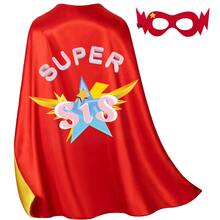 Unisex Superhero The Capes & Mask Set For Girls Boy Birthday Costume Party Halloween - Superhero - View 20