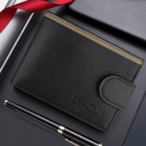 Men's Luxury Wallet Multi-Functional Card Slots Zipper Coin Pocket Bifold Wallet For Men Mini Wallet Purse Wallet Men Wallet Leather Small Wallet For Women Wallet Cute Wallet