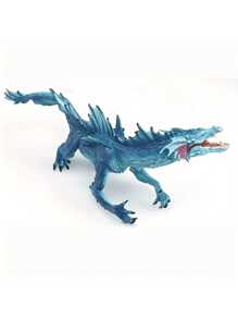 Modelo de animales sólidos y realistas. Juguetes de modelos de monstruos, demonios y dragones, como Dragón de lava, Dragón de hielo, Modelos de animales dinosaurios, para decoración del hogar, piezas de exhibición, regalos festivos.