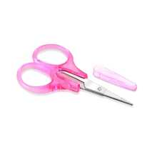 1pc Small Multi-Purpose Scissors, Stainless Steel Sharp Mini Detail Craft Scissors With Protective Cover,3.5 Inches (About 8.9 Cm) Small For Embroidery, Paper Cutting, Sewing, Knitting, And Handicrafts