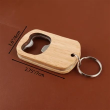 10 Pieces, 30 Pieces, And 50 Pieces Of Carved Wooden Bottle Openers, Suitable For Carving Pattern Names, Groomsmen Gifts, Wedding Party Gifts, Best Men's Gifts, And Essential Home Bottle Openers