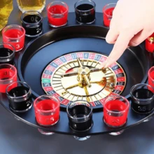 Dieses Set beinhaltet 2 Bälle und 16 Becher, eine russische Glücksrad-Roulette, welche ein Trinkspiel namens "Spinning Fun" ist. Geeignet für Trinkspiele in KTVs, Bars und Clubs. Dies ist ein sehr lustiges Trinkspiel.