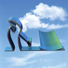 Portarotolo di carta igienica minimalista stampato in 3D - Elegante supporto per rotolo di carta igienica indipendente, perfetto per bagno, camera degli ospiti, cucine, soggiorni, camper, accessorio per il bagno, idea regalo unica per accessori e organizer per il bagno, articoli per il ritorno a scuola