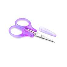 1pc Small Multi-Purpose Scissors, Stainless Steel Sharp Mini Detail Craft Scissors With Protective Cover,3.5 Inches (About 8.9 Cm) Small For Embroidery, Paper Cutting, Sewing, Knitting, And Handicrafts