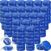 20PCS  Automatic Toilet Bowl Cleaner Tablets, Easy To Use Home Hygiene RV Toilet Bowl Cleaner, Strong Toilet Bowl Cleaner Removes Stubborn Stains, Long-Lasting Deodorant, Fresh Scent - 20 件 - 查看 1