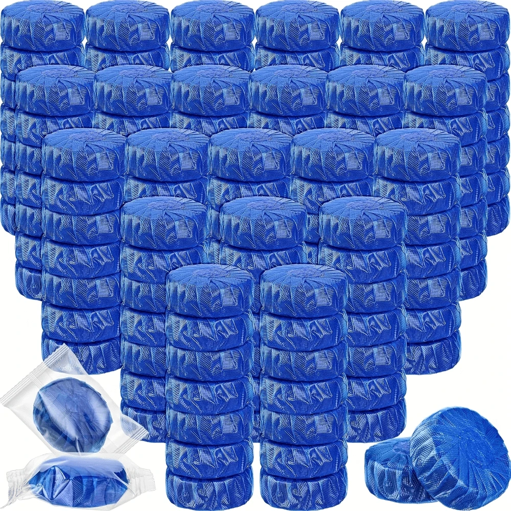 20PCS  Automatic Toilet Bowl Cleaner Tablets, Easy To Use Home Hygiene RV Toilet Bowl Cleaner, Strong Toilet Bowl Cleaner Removes Stubborn Stains, Long-Lasting Deodorant, Fresh Scent - 20 件 - 查看 1