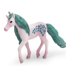 Mityczny posąg jednorożca i pegaza, magiczne zwierzę morskie, głowa konia, ogon ryby, figurka hipokampa, wystrój domu i idealny prezent dla miłośników fantasy, urodziny, prezent świąteczny