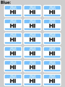 Personalized Modern Baby Name Labels, Stickers For Hats, Clothes, Accessories, Party Cups & Drinks - Label Stickers - View 7