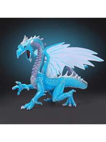 Modelo de animales sólidos y realistas. Juguetes de modelos de monstruos, demonios y dragones, como Dragón de lava, Dragón de hielo, Modelos de animales dinosaurios, para decoración del hogar, piezas de exhibición, regalos festivos.