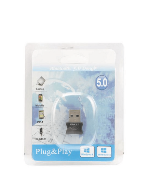 Adaptador USB Sem Fio Bluetooth 5.0 Transmissor Receptor de Música Mini