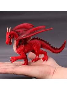 Modelo de animales sólidos y realistas. Juguetes de modelos de monstruos, demonios y dragones, como Dragón de lava, Dragón de hielo, Modelos de animales dinosaurios, para decoración del hogar, piezas de exhibición, regalos festivos.