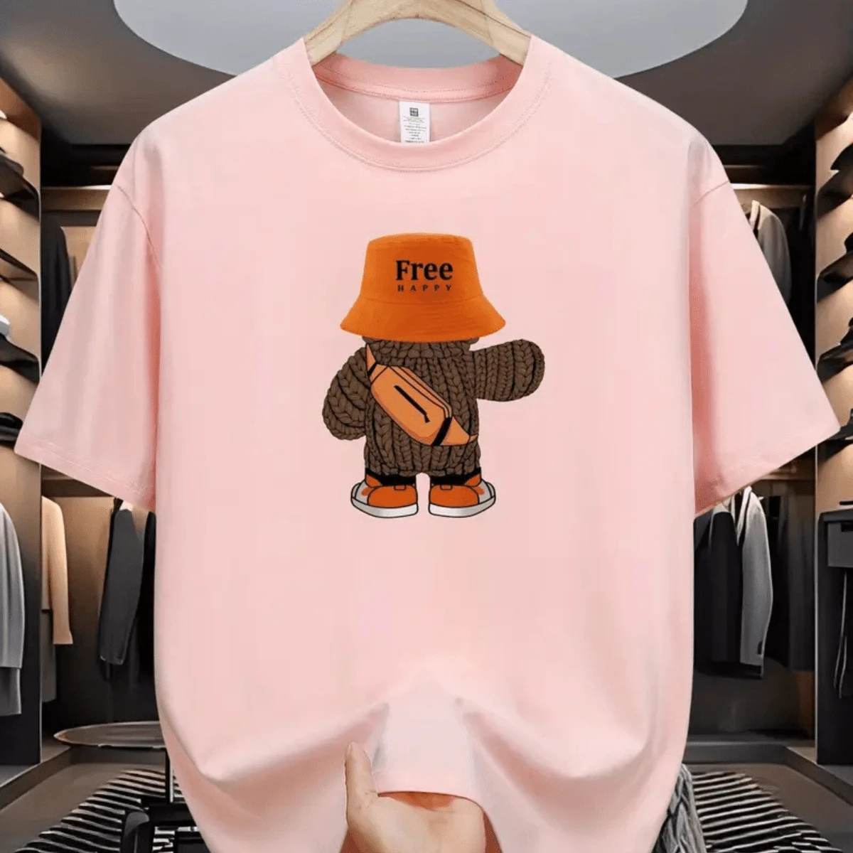 New Men's T-Shirt 100% Cotton Shirt 30.1 Combed