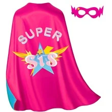 Unisex Superhero The Capes & Mask Set For Girls Boy Birthday Costume Party Halloween - Superhero - View 17