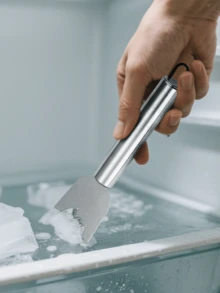 1pc Stainless Steel Cleaning Scraper - Multipurpose Metal Utility Spatula, Suitable For Kitchen, Bathroom, Home - No Electricity Needed, Durable, Space-Saving Design - Default - View 6