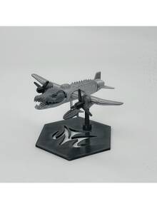 Creative And Abstract Net-Famous 3D Printed Items Inspired By The Shan Hai Jing, Including TungTungTung Sahur Wooden Stick Man, Tralalelo Tralala Shark, Bombardinocrocodilo Crocodile Fighter Jet, 6cm Monkey With Banana Pendant, And 13cm Frog On Tire Ornament. These Are Stress-Relieving Figurine Toys, Which Are Perfect For Playing With In The Office. They Can Be Used As Birthday Gifts, Couple's Anniversary Gifts, Summer Vacation Gifts, Or Party Gifts. - Multicolor - View 2