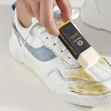1 Suede And Faux Leather Shoe Cleaning Eraser Brush - No Electricity Required, A Multi-Functional Stain Remover Suitable For Sports Shoes, Suede, Artificial Fur And Floors - A Portable Household Shoe Cleaning Brush, Specifically For Travel And Car Care