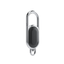 1 件 Airtag 钥匙扣定位器兼容 Apple 系统，内置钥匙扣，全球 GPS 防丢失报警定位器追踪器适用于老年人、钱包、钥匙、包、宠物，迷你精确定位器 - 远程查找，一键设备呼叫，持久耐用（通用 CR2032 纽扣电池），仅兼容 IOS