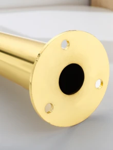 Bộ đồ nội thất bằng kim loại 4 món, Bàn cà phê, Ghế sofa, Tủ chân, Đồ nội thất hình nón nhọn bằng kim loại, Chân, Đầu giường, Tủ TV, Chiều cao bàn, Chân đỡ - Nhiều màu - Xem 7