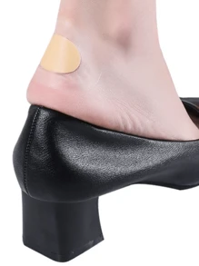 120 pegatinas de gel de silicona para zapatos, cuidado de los pies altamente adhesivo, almohadillas de gel, pegatinas transparentes ultradelgadas para talón, pegatinas anti rozaduras para talón, pegatinas impermeables para tacones altos disponibles para todas las estaciones