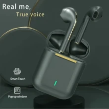 Nouveaux écouteurs Bluetooth sans fil de haute qualité J18 de 200 mAh avec réduction de bruit TWS intra-auriculaires stéréo sport universels pour smartphone