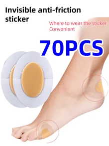 120 pegatinas de gel de silicona para zapatos, cuidado de los pies altamente adhesivo, almohadillas de gel, pegatinas transparentes ultradelgadas para talón, pegatinas anti rozaduras para talón, pegatinas impermeables para tacones altos disponibles para todas las estaciones