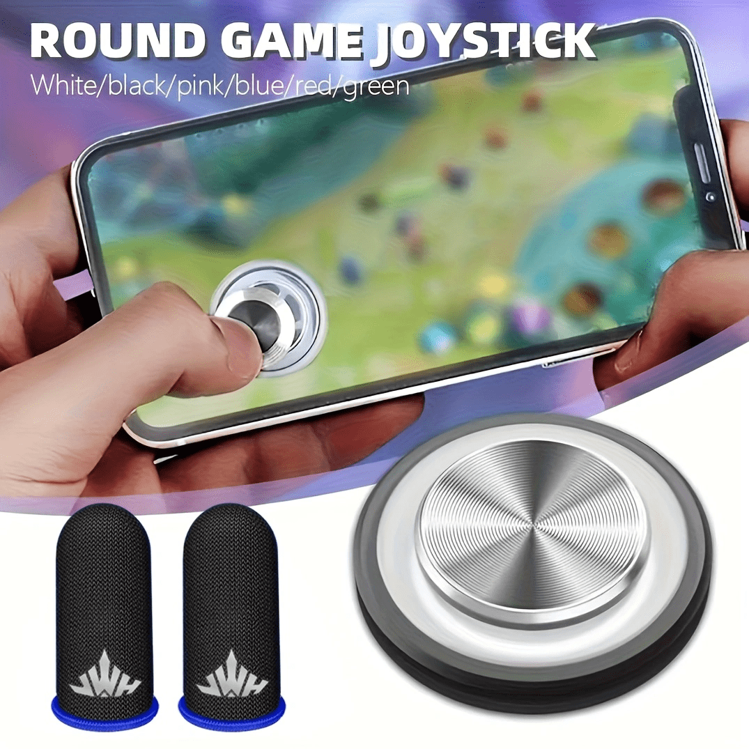 1 Stück Mobilspiel Joystick, Touchscreen Spielcontroller kompatibel mit Tablet, Smartphone, Spielsteuerung für Tablet Unterhaltung