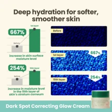 AXIS-Y Bộ quà tặng du lịch Mini Glow Trio Dark Spot Correcting - Nước hoa hồng 0,41 Fl. Oz., Huyết thanh 0,169 Fl. Oz., Kem 0,169 Fl. Oz. - Chăm sóc da thuần chay Hàn Quốc - Trong sáng - Xem 5