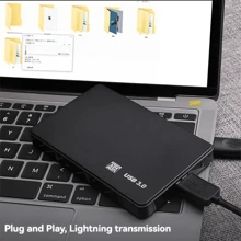 4TB Portable External Hard Disk HDD, 4TB Large Capacity USB Portable Hard Disk HDD, Suitable For All Types Of Notebook Office, Students, Professionals, Support  Game Console File/ Video/ Music Storage Expansion Backup