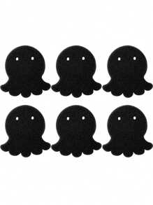 1/2 Stücke wiederverwendbarer Waschmaschinen Haarentferner mit süßem Oktopus Design, kann Tierhaar entfernen, Falten reduzieren, Trocknungszeit sparen, Waschmaschinen Reinigungszubehör, Waschmaschinen Katzen- und Hundehaare Entfernungsfilter aus Baumwolle, Multifunktionsprodukt, unverzichtbar für Familien