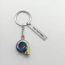 Llavero personalizado de turbo, llavero de turbo pesado para fanáticos del automóvil, llavero de automóvil personalizado con turbina giratoria, regalo del Día del Padre, regalos para esposo, papá, abuelo, novio, regalos para él, regalos de cumpleaños - Multicolor - Ver 14