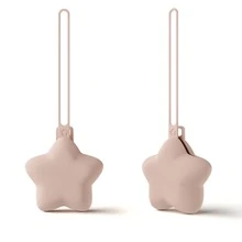 硅胶奶嘴盒，硅胶套，尿布袋硅胶奶嘴收纳盒，软质硬币钥匙耳机盒 - 彩色 - 查看 10